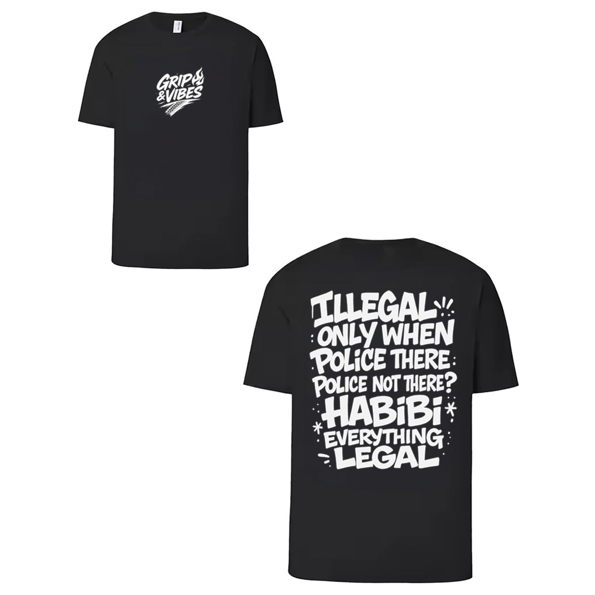 T-shirt - Illegal Habibi