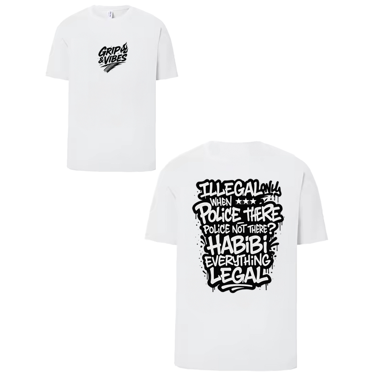 T-shirt - Illegal Habibi